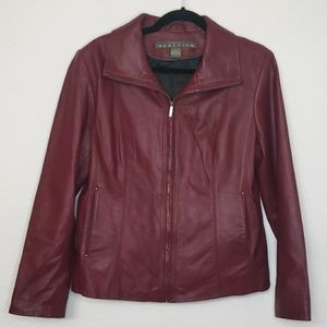 Women's leather jacket